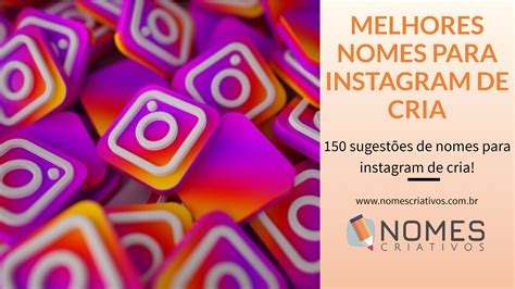 150 nomes para Instagram de cria